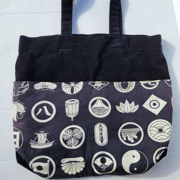 Handmade Handbags - Japanese Inspired Tote Bag